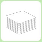 繊維分を抽出したものがバガスパルプ