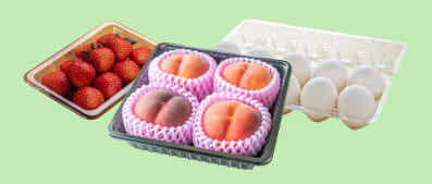 シート成形品(PETボトルをリサイクル)