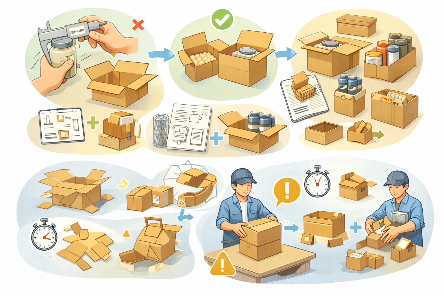 パッケージ印刷の流れ